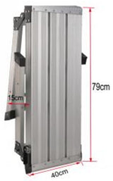 Sulankstoma aliuminė platforma | 112*40*49.5cm (FAP001B)