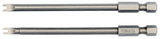 Биты двузубые 1/4", 2 шт.: Nr4x100mm; Nr8x100mm
