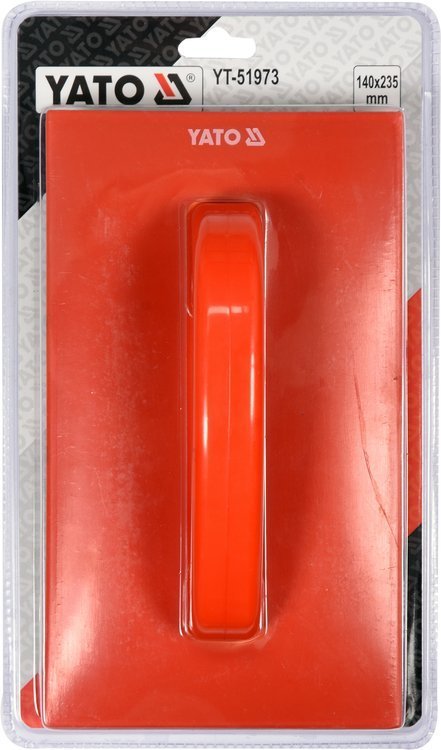 Šepetys / teptukas guminis | tekstūrai / dekorui / išlyginti / dažyti | 140 x 235 mm (YT-51973)