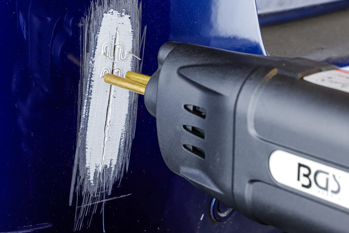 Karšto segiklio rinkinys plastikui taisyti (74347)