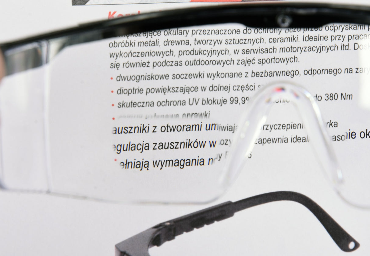 CORRECTIVE PROTECTION GLASSES WITH POLYC (YT-73612)