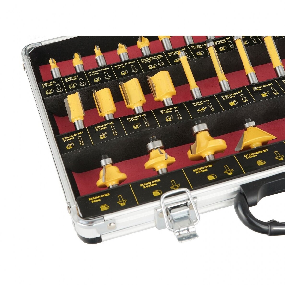 WOOD ROUTER BIT SET | 35 PCS. (SK1635)