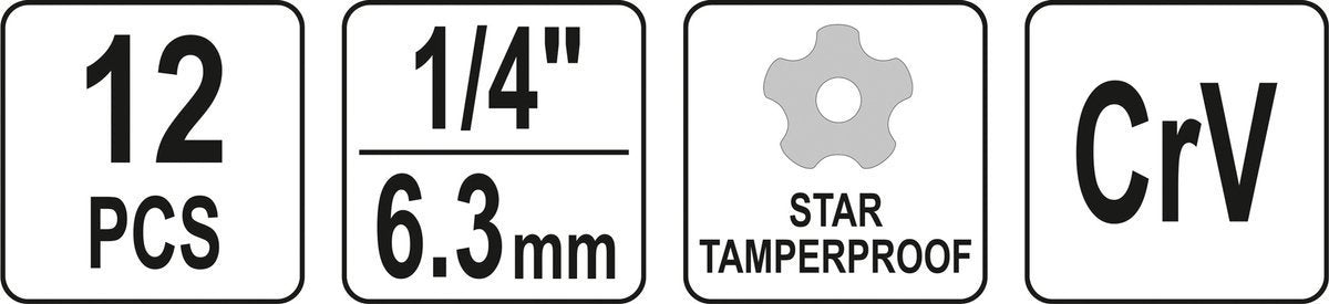 Kondicionavimo įrankių rinkinys (YT-12007)