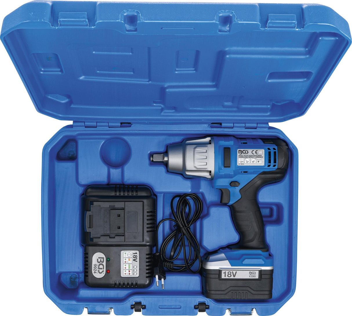 Akumuliatorinis smūginis veržliasūkis | 520 Nm | maks. 2000 rpm | 18 V (9919)