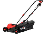 Electric lawn mower | 1300W | 330 mm | 30 L grass collector (YT-851990)