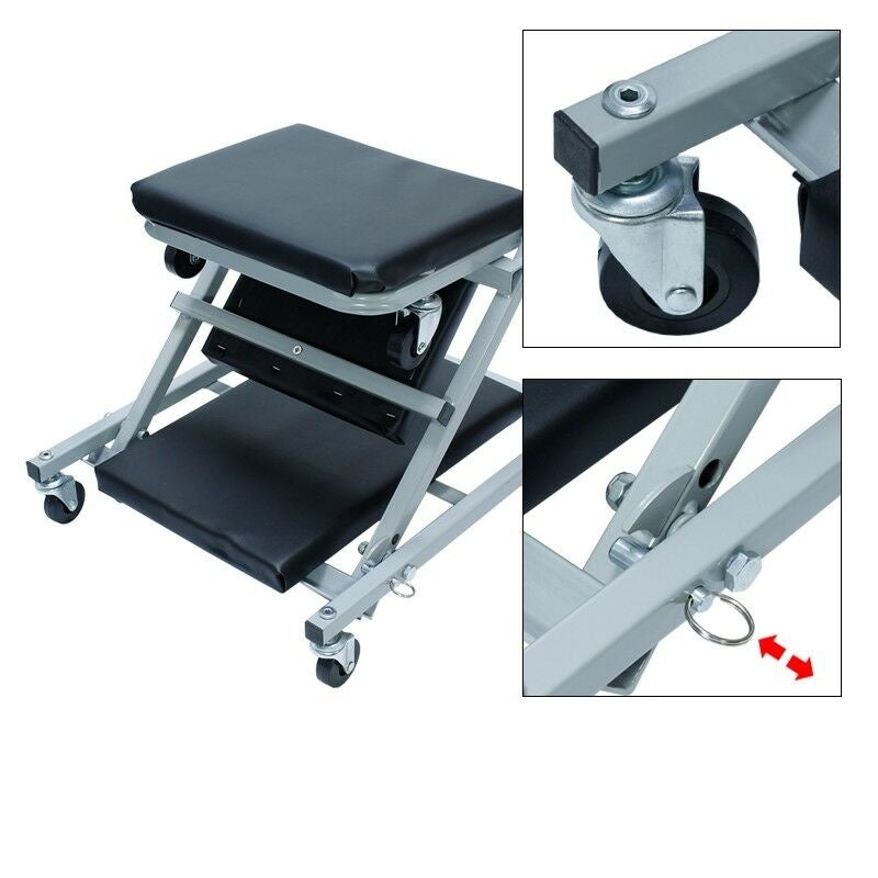 Sulankstomas gultas / kėdutė | 8 cm ratukai | 40" (SC40)