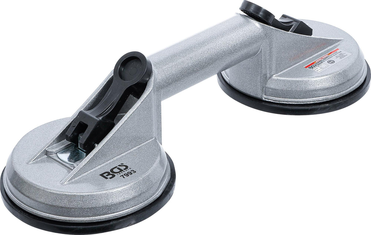 Dvigubos prisisiurbiantis kėliklis | aliuminis | Ø 115 mm (7993)