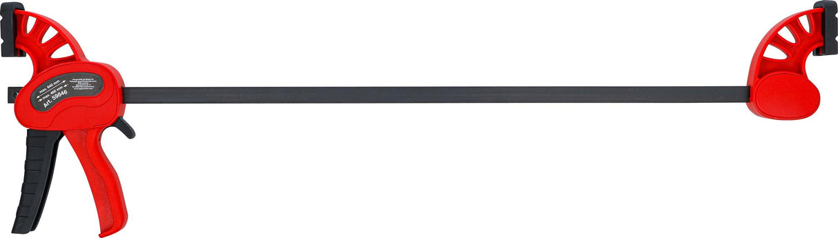 Vienos rankos spaustukas | F tipas | 450 mm (59846)