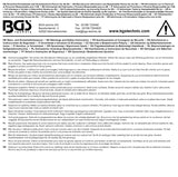 Galvutė žvakėms šarnyrinė 12 kampų | su atramine spyruokle 10 mm (3/8") | 14 mm (2390)