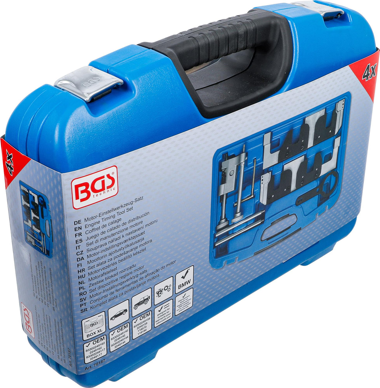 Variklio fiksavimo įrankių rinkinys | BMW S63 (70187)