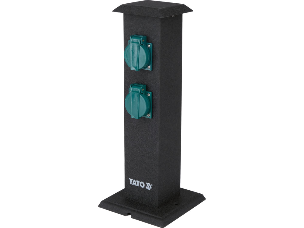 Outdoor socket in a metal box | IP44 | 4 X 230V (YT-81275)