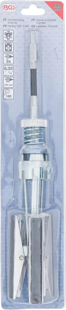 Cilindrų šveitiklis (Honas) 3-kojis | Ø 58 - 168 mm | 100 mm antgaliai (1157)