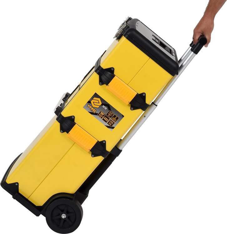 Dėžė įrankiams su ratukais | 3-jų dalių (78738)