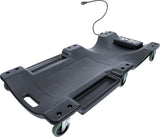 Gultas ant ratukų | su darbo žibintu | 1030 x 500 mm (2996)