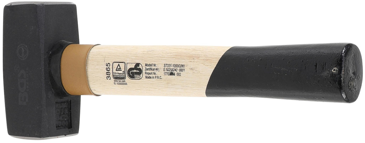 Kūjis su medine rankena | 1000 g (3865)