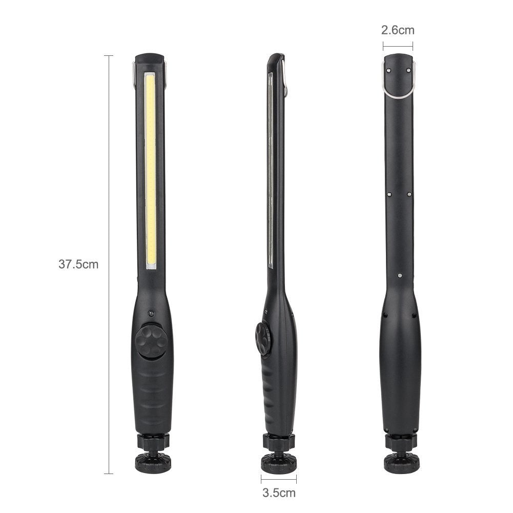 COB-LED рабочая лампа | ультратонкая | много положений | USB + 220V блок питания