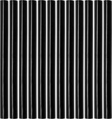 Karštų klijų lazdelės | juodos | 7,2X100 mm | 12 vnt. (YT-82441)