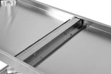 FOLDABLE WORK TABLE WITH BACKSPLASH (YG-09030)