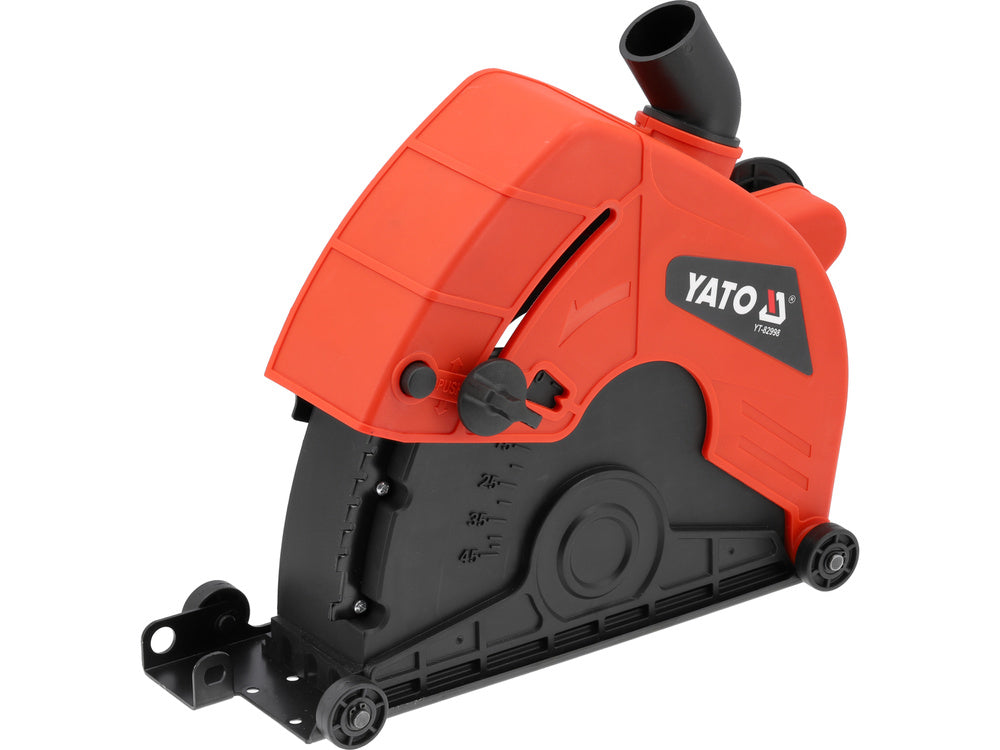 Pjovimo apsauga nuo dulkių dviguba | 2 diskams | 180 mm (YT-82998)