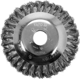 Šepetys puodo tipo | trimeriams | susuktas | 150 mm / 25,4 mm (YT-85141)