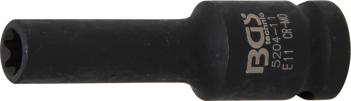 Galvutė smūginė E-Type, ilga | 12,5 mm (1/2") | E11 (5204-11)