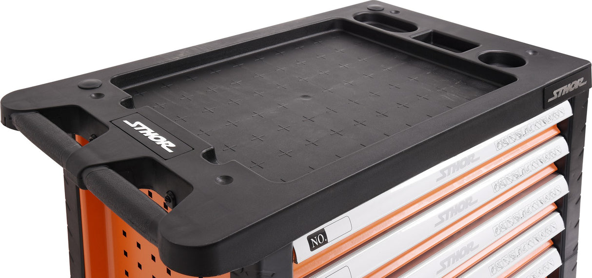 Įrankių spintelė | 302 įrankiai | 6 stalčiai (58550)