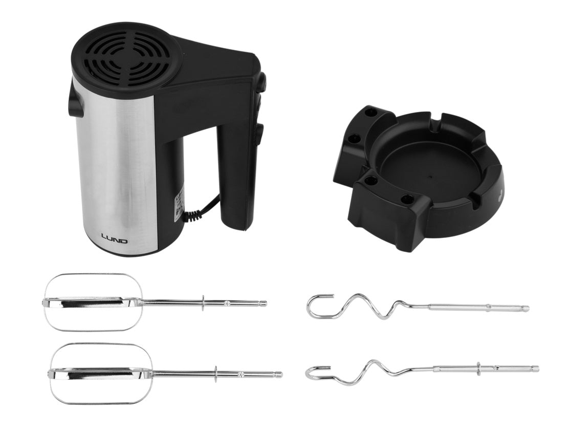 Rankinis mikseris / plakiklis | su baze | 5 greičiai | 200-250W (67781)