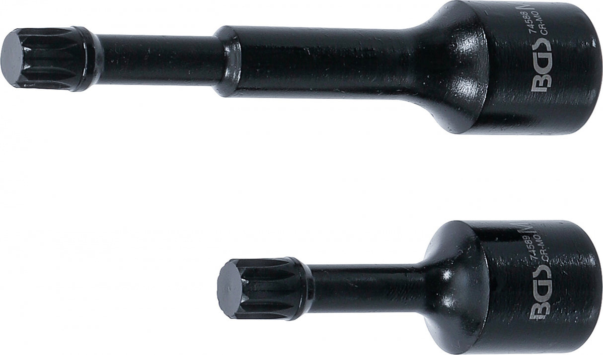 Specialus smūginių antgalių rinkinys | 12,5 mm (1/2") | Spline (XZN) M12 | VAG | 2 vnt. (74590)