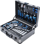 Profesionalus įrankių rinkinys aliminiame lagamine | 149 vnt. (15501)