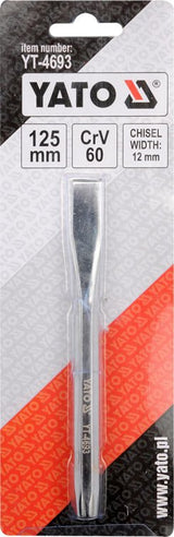 Kaltas plokščias | 125 mm ilgio / 12 mm plotis (YT-4693)