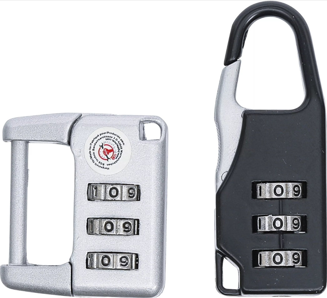 Kombinuotas bagažo spynelių rinkinys | 2 vnt. (85809)