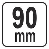 Priedas daugiafunkciniam įrankiui trikampis | 90 mm | šlifavimui (YT-34689)