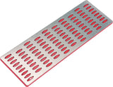 Galąstuvas deimantinis | perforuota plokštelė | 150 X 50 mm | P 300 (26132)