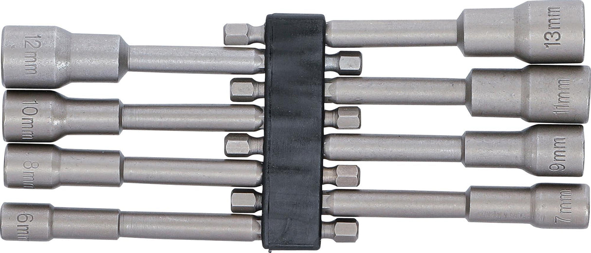 Galvučių rinkinys | ilgas tipas | 6.3 mm (1/4") | elektriniams gręžtuvams | 6 - 13 mm | 8 vnt. (2759)