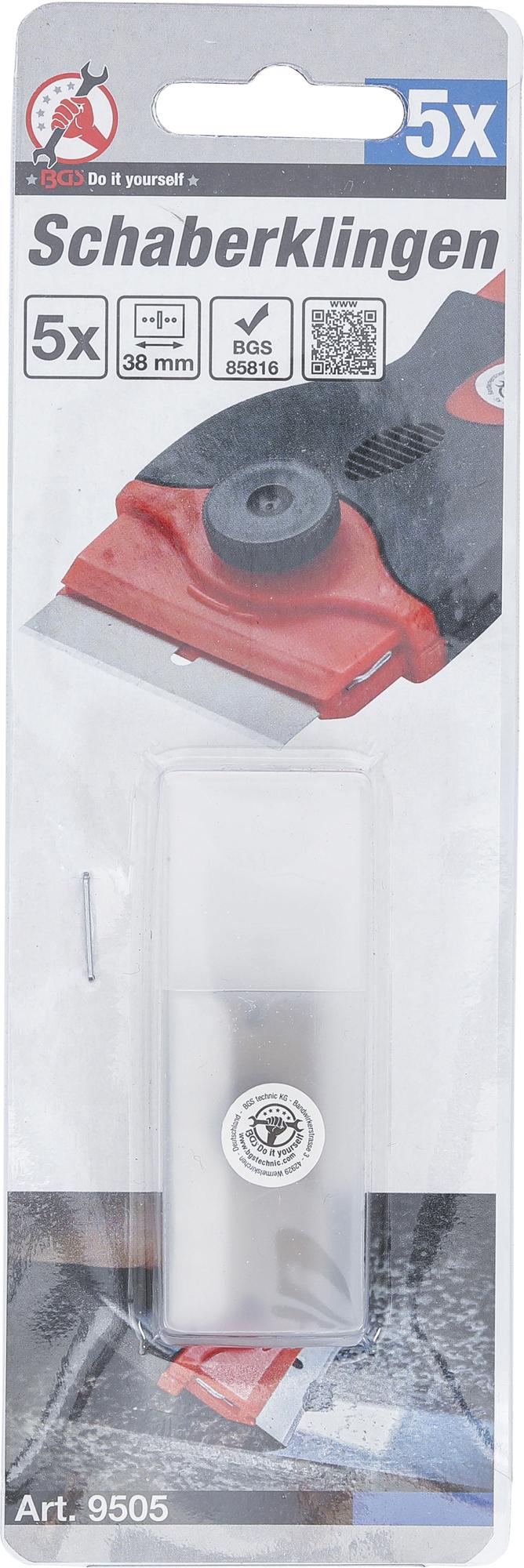 Gramdymo peiliukai | BGS 85816 | 5 vnt. (9505)