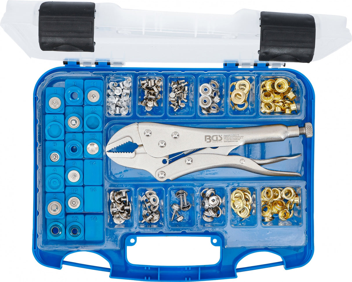 Replės su kniedžių rinkiniu | 275 vnt. (572)