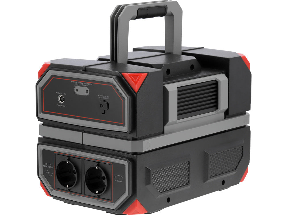 Nešiojama maitinimo stotis 600W, 504WH, 230V, USB-C PD | power bank (YT-83091)