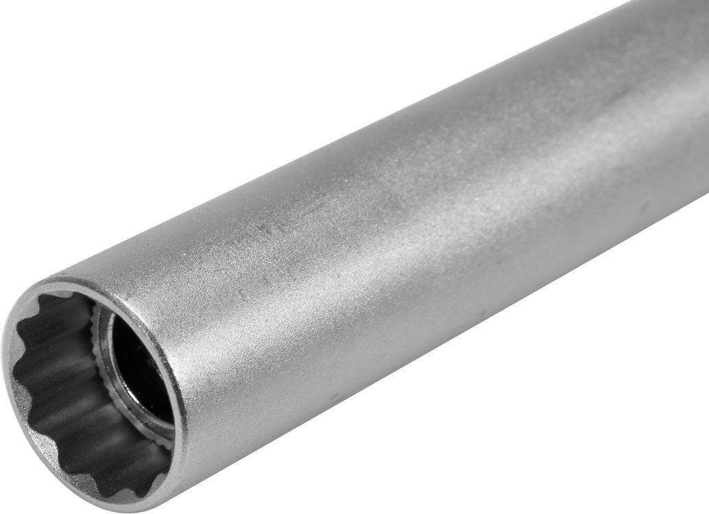 Galvutė žvakėms 12 kampų | ypač ilga | magnetinė | 10 mm (3/8") | 14 mm (YT-38521)