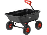 Садовая тележка с самосвальным кузовом XL 350 кг, 10" колёса