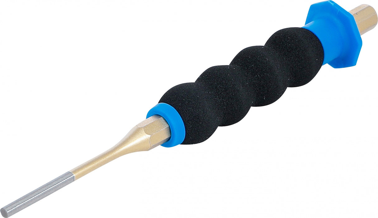 Išmušėjas bukas | neslidi ergonomiška rankena | 180 mm | 4 mm (74591-4)