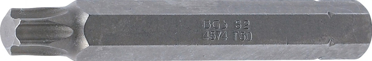 Antgalis | ilgis 75 mm | 10 mm (3/8") storis | T-Star (Torx) T50 (4574)