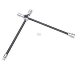 Keturių krypčių ratų veržliaraktis sunkvežimiams | 24 x 27 - 32 x 20 mm (3/4") (1458)