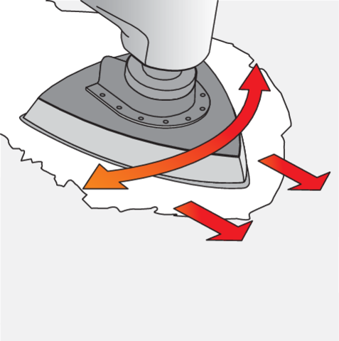 Šlifavimo antgalis | YT-82223 šlifuokliui | 80 mm (YT-34692)