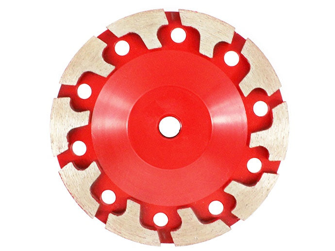 Deimantinis šlifavimo diskas | lėkštės tipo | T-formos eilė | M14x125 mm (TF0125)