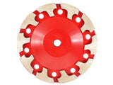 Deimantinis šlifavimo diskas | lėkštės tipo | T-formos eilė | M14x125 mm (TF0125)