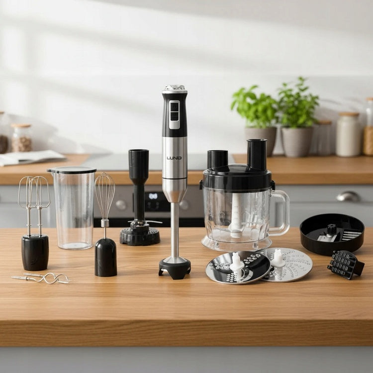 Smulkintuvas / blenderis smuzi / mikseris / plakiklis | 1000W | 10 in 1 (67694)