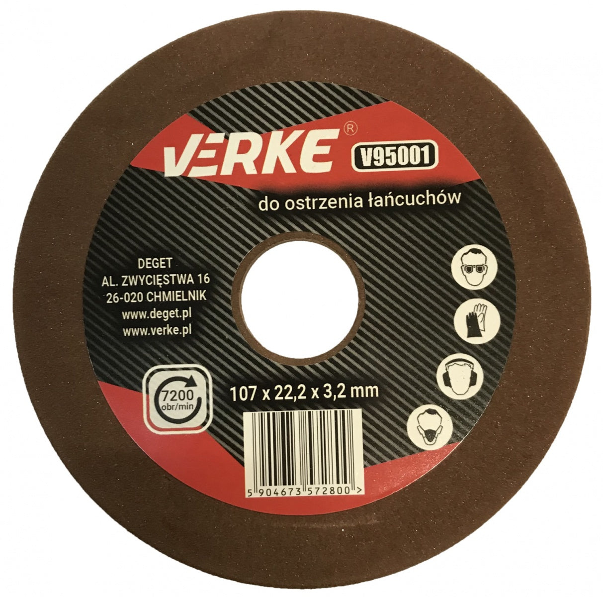 Galandinimo diskas grandinėms | Ø 107 x 22,2 x 3,2 mm (H95001)