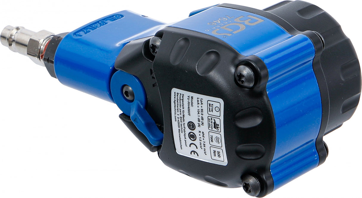 Pneumatinis smūginis veržliasukis mini | 12.5 mm (1/2") | 500 Nm (7646)