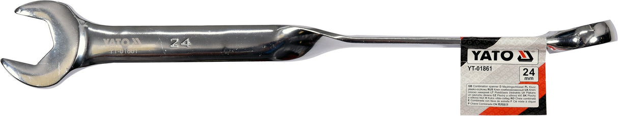 Raktas kombinuotas X | perlenktas | 24 mm (YT-01861)