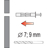 Клещи для установки анкеров / молли